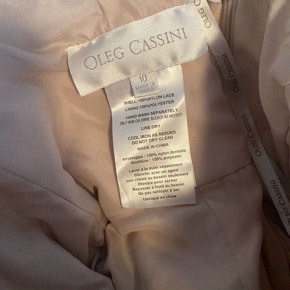 Unaltered Mocha Formal Prom Bridesmaid Dress - Picture 6 of 9